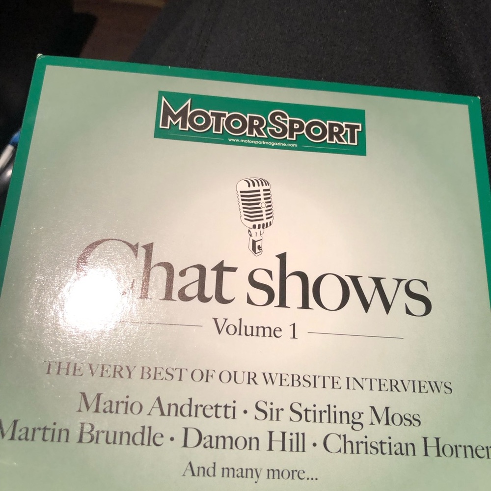 MotorSport Chat Shows Volume 1